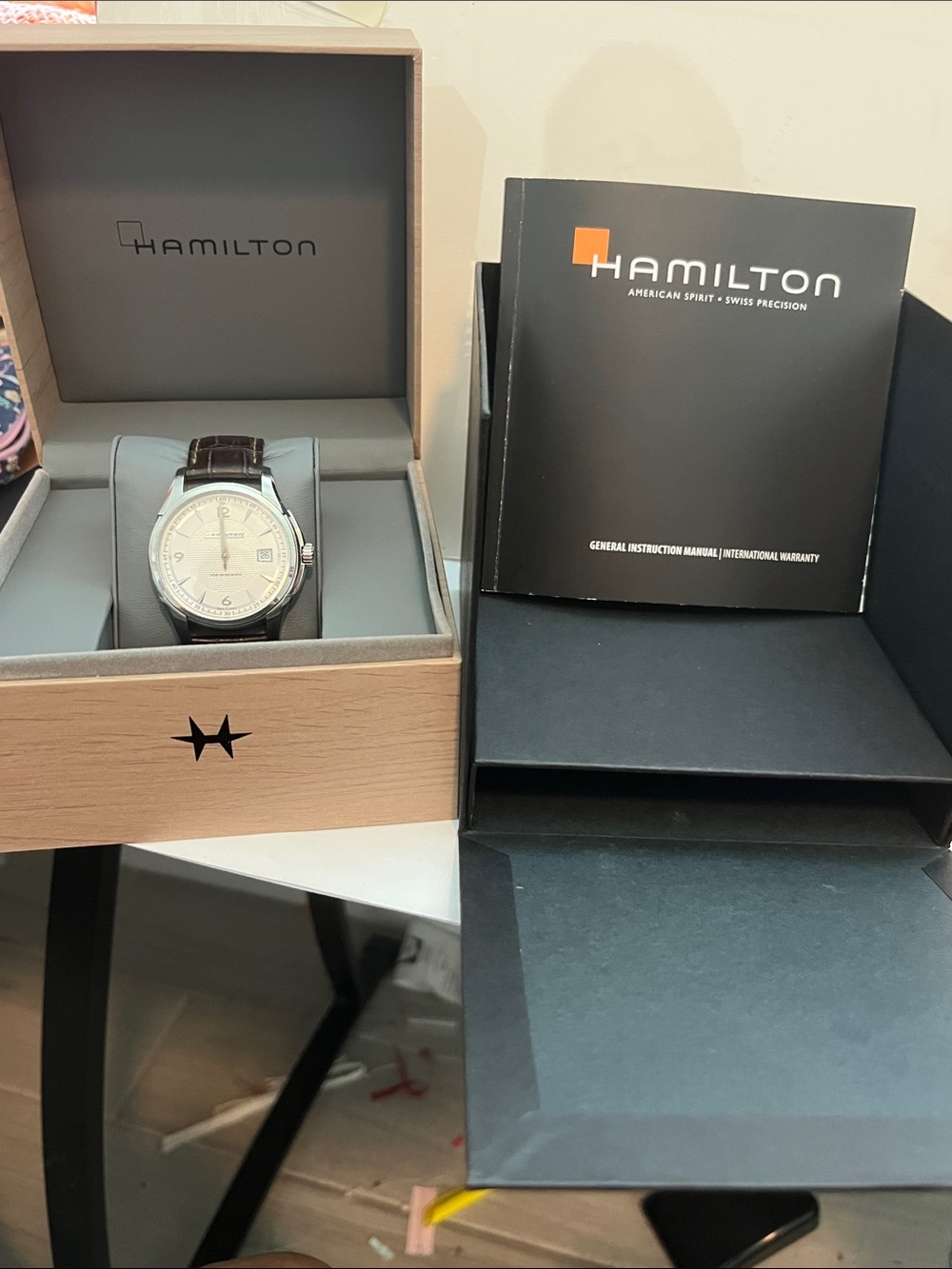 Hamilton Jazzmaster Viewmatic Automatic Watch H325151 41mm Sapphire Swiss Men' - Picture 9 of 13